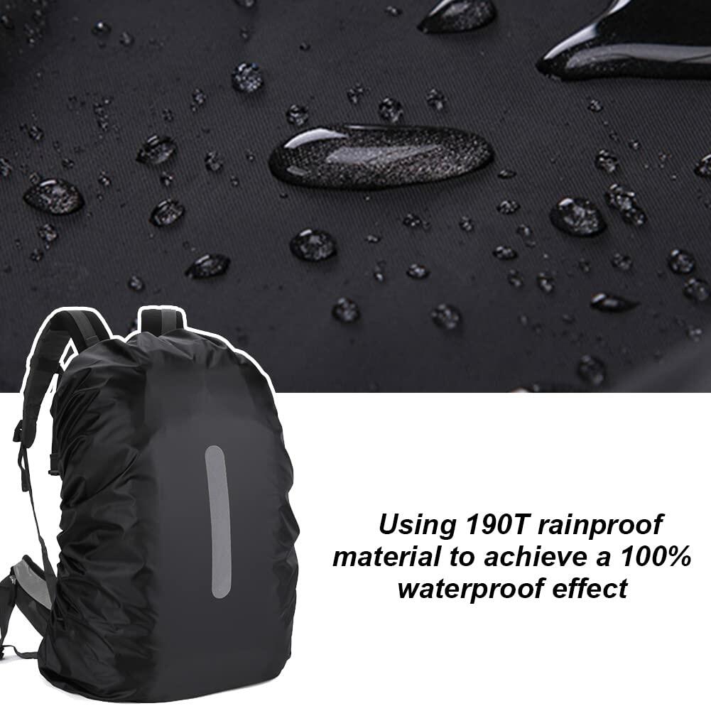 HYCOPROT Waterproof Backpack Rain Cover 10-85L Reflective Ultralight