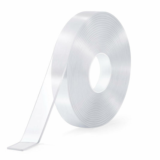 ZhiYo Double Sided Heavy Duty Transparent Mounting Tape 13'x1"