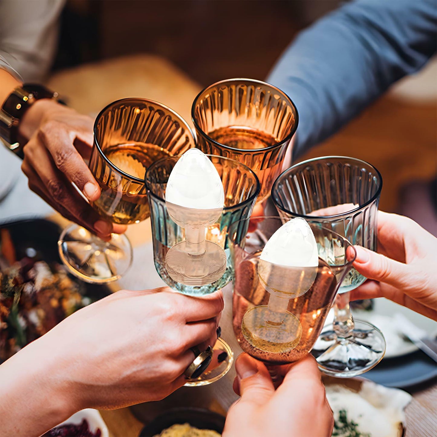 CowGoldChild Silicone Ice Cube Tray Mold for Stanley Cup with Lid Fun Gift