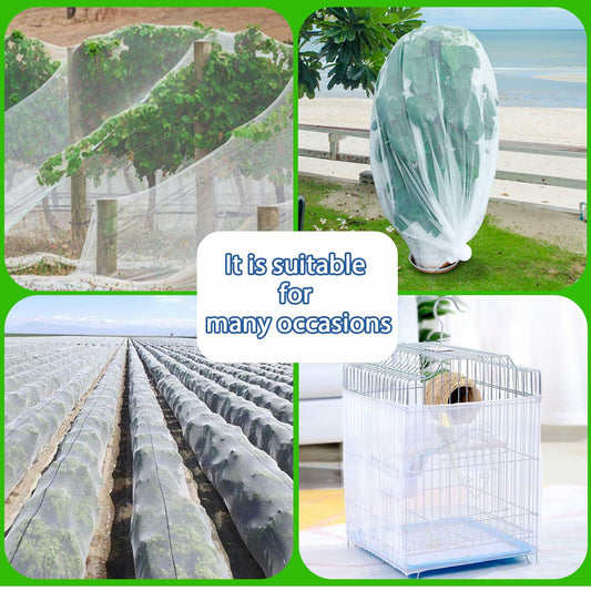 Daksha Ultra Fine White Garden Netting 2.4x3m 7.8x9.8ft Mosquito Plant Cover