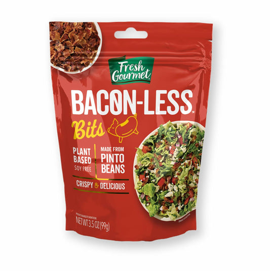 BestBy01/26 Fresh Gourmet Vegan Bacon-Less Bits Plant-Based Topping 3.5 oz