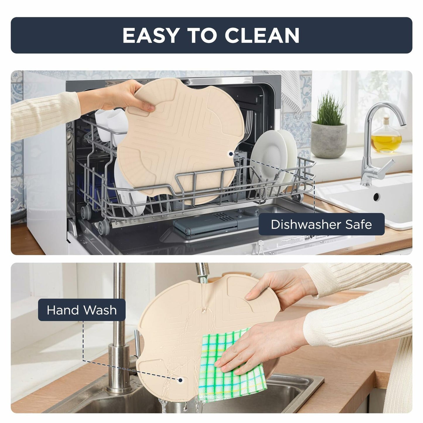 SESENSE Silicone Air Fryer Trivet for Ninja Crispi FN101 Heat Resistant