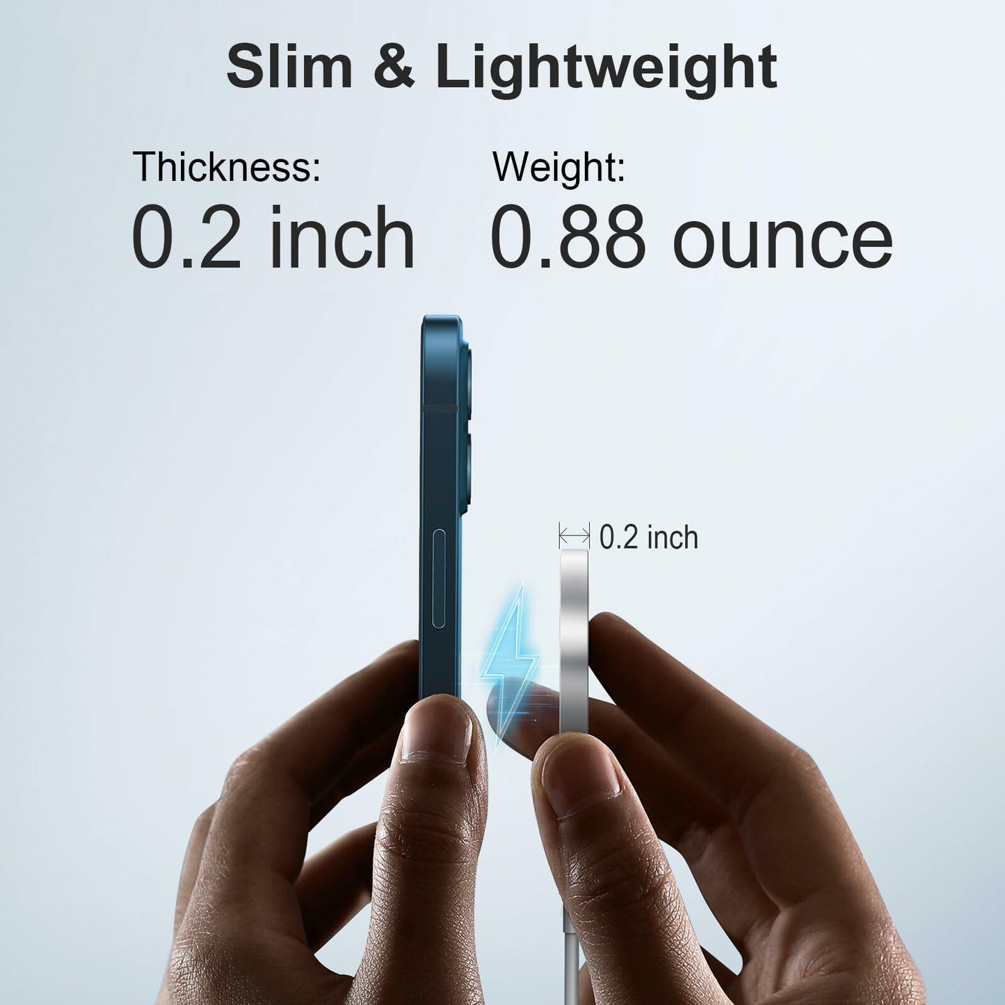 20W Magnetic Wireless Charger for iPhone 16 15 14 13 Pro Max - White