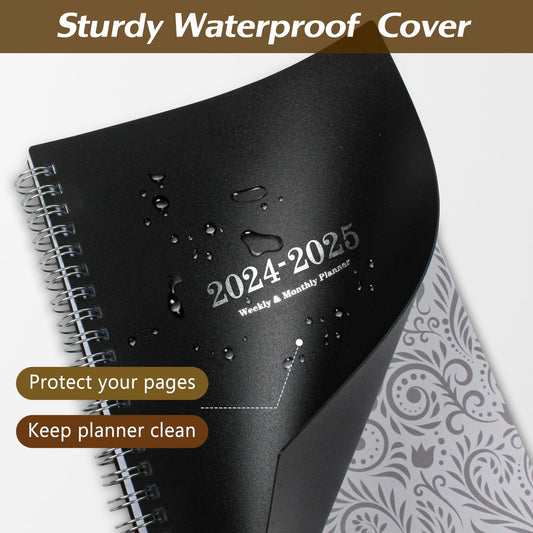 Weekly Planner 2024-2025 5.7x8.3in Academic Monthly Organizer Calendar