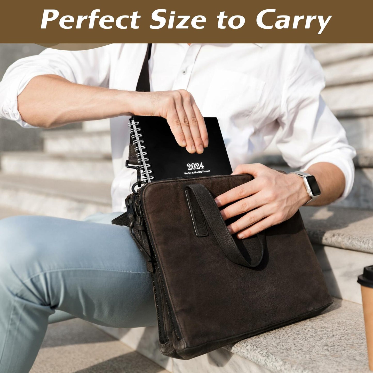 Weekly Planner 2024-2025 5.7x8.3in Academic Monthly Organizer Calendar