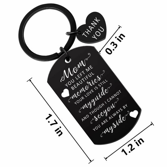 Potok Sympathy Gifts Keychain Loss of Mom Memorial Gift Eternal Love