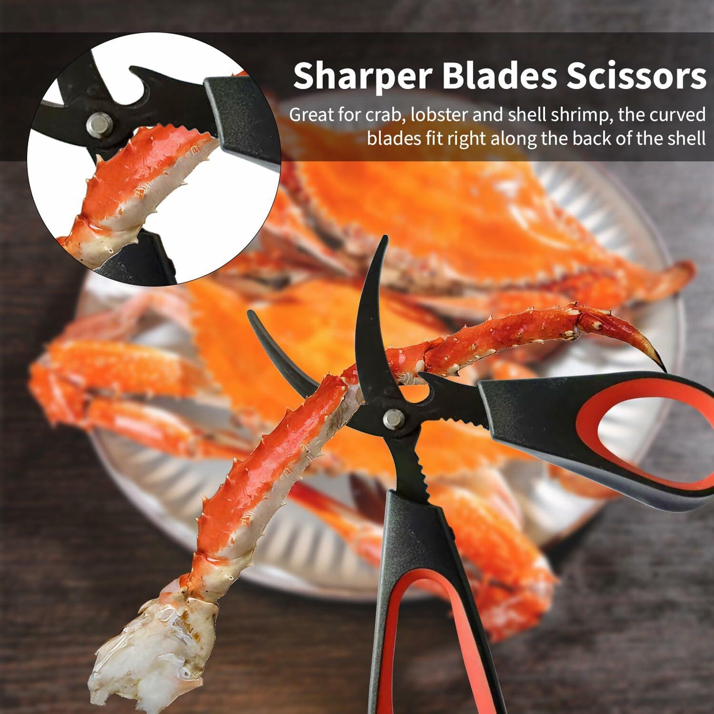 Seafood Tools Set Crab Leg Crackers Lobster Picks Shellfish Forks
