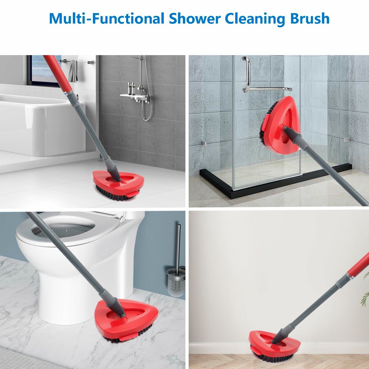 BUXEBUX Spin Mop Scrub Brush for O-Cedar EasyWring 1-Tank System