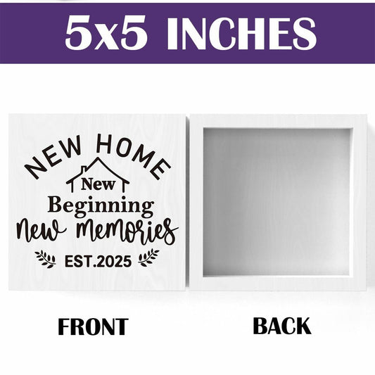 House Warming Gifts Home Sweet Home Sign New Home Decor 5x5 Inch
