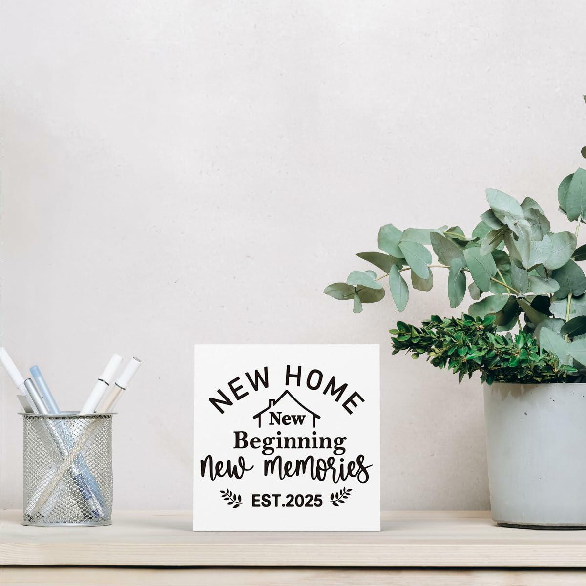 House Warming Gifts Home Sweet Home Sign New Home Decor 5x5 Inch
