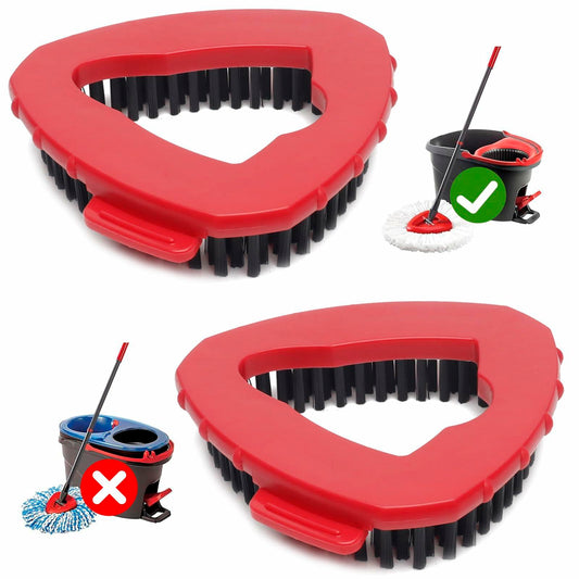 BUXEBUX Spin Mop Scrub Brush for O-Cedar EasyWring 1-Tank System