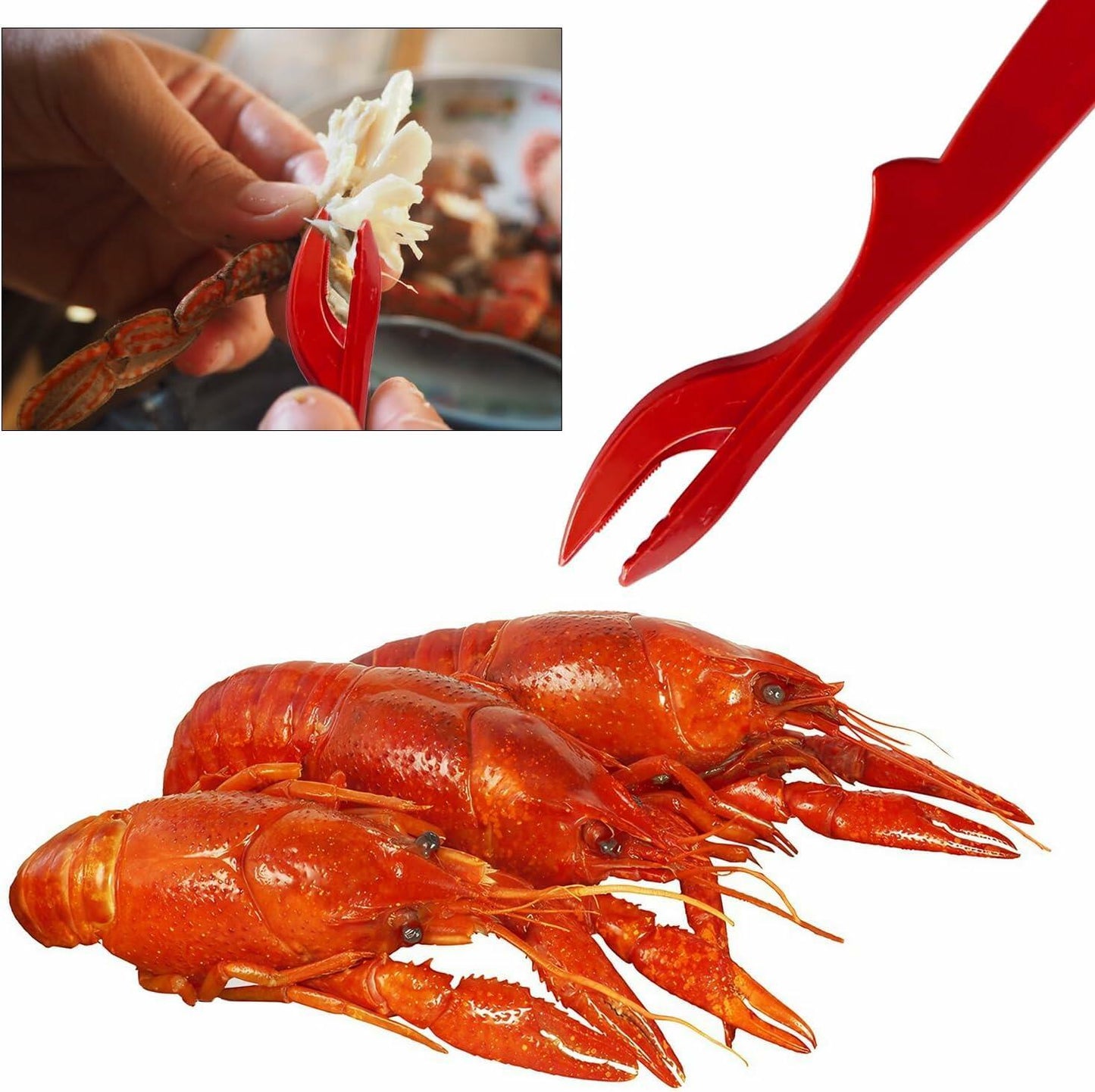 Seafood Tools Set Crab Leg Crackers Lobster Picks Shellfish Forks
