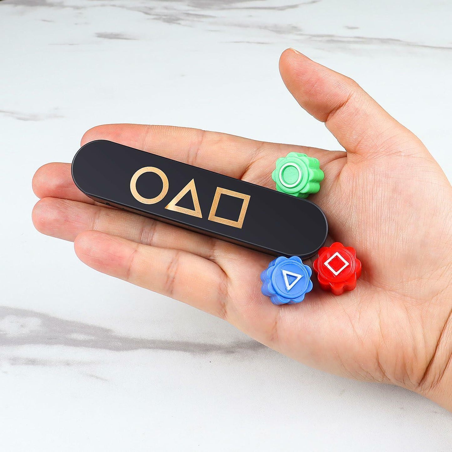 Gonggi Korean Traditional Game Stones 5PCS with Case Korean Play