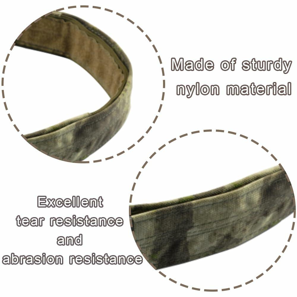 Tactical Belt Men Adjustable Loop Inner Duty Waist Gear Purple Camo