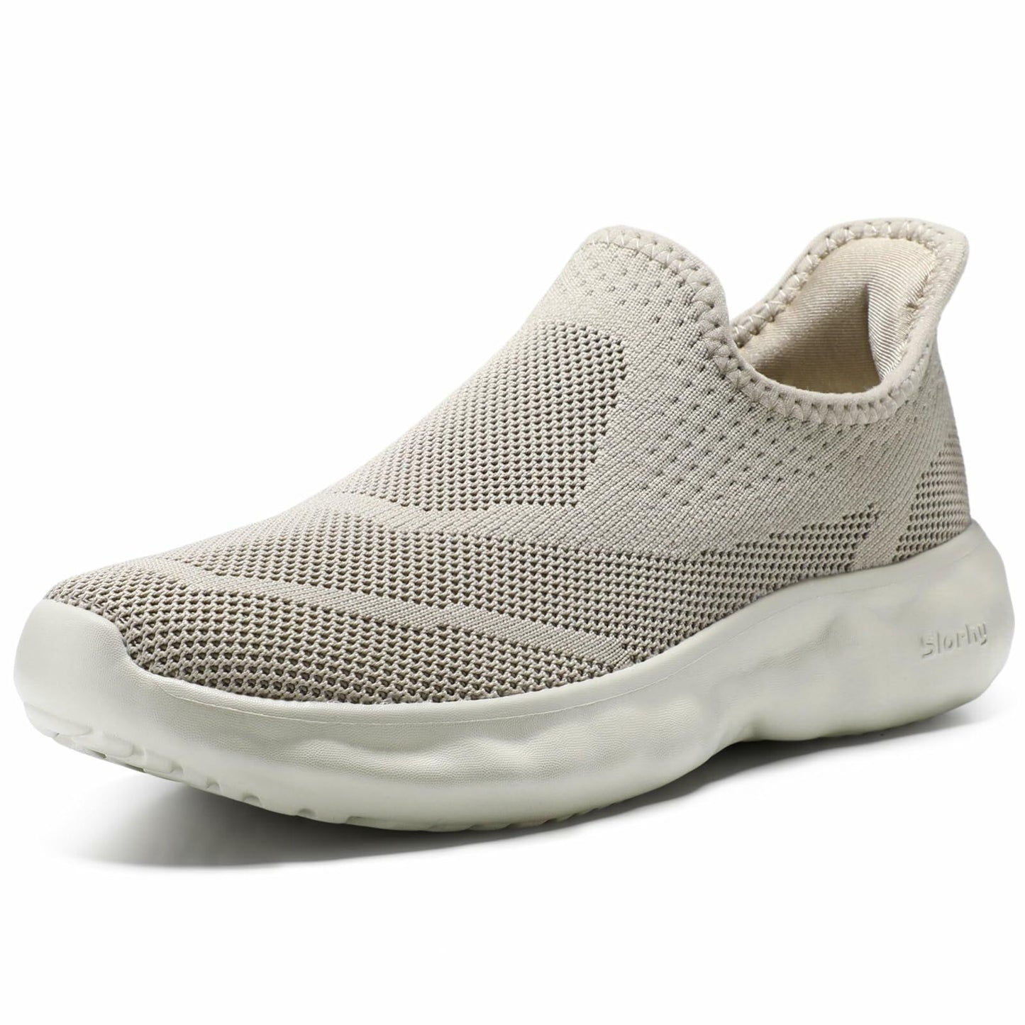 STQ Orthopedic Slip-On Sneakers Women Taupe Size 8.5