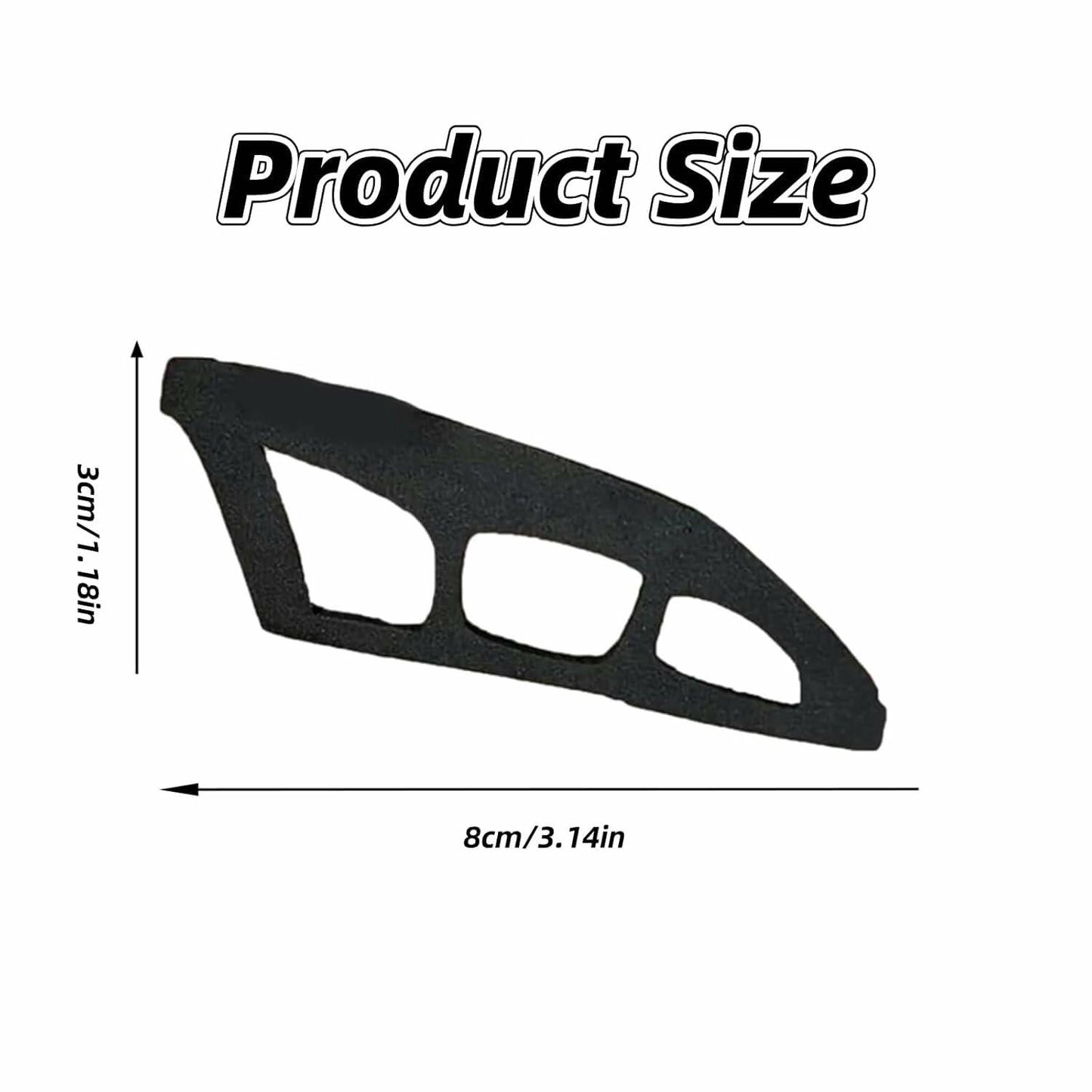 Eyetour Eyeshadow Guide Makeup Template Stencil Tool 2 Pieces