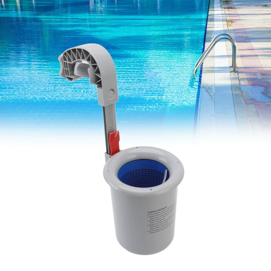 Kuuleyn Above Ground Pool Surface Skimmer Wall Mount Gray Automatic