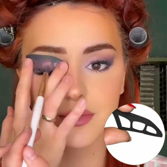 Eyetour Eyeshadow Guide Makeup Template Stencil Tool 2 Pieces