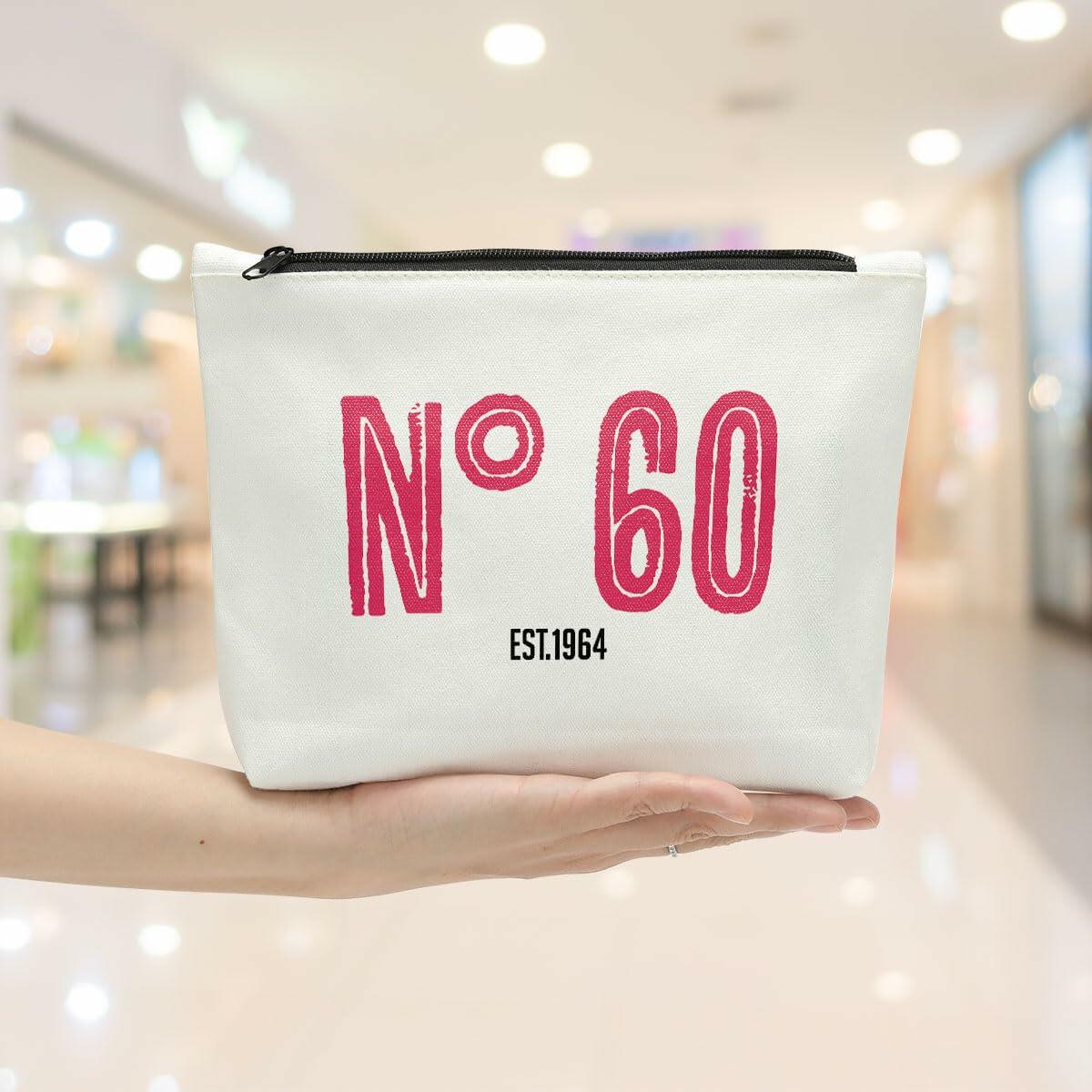 Sldpngo 40th Birthday Makeup Bag Cosmetic Pouch for Women