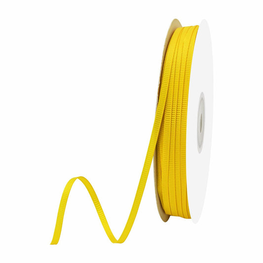 Maclemon 1.5in x 50yd Maize Grosgrain Ribbon Gift Wrapping Wedding Decor