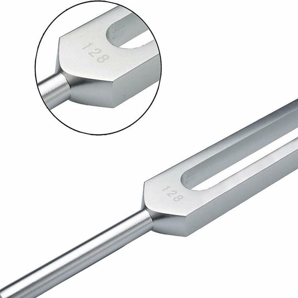 Vemise 128 Hz Tuning Fork Set for Healing Chakra Sound Therapy Yoga