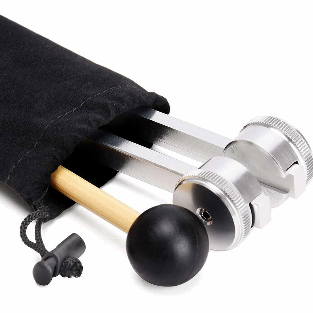 Vemise 128 Hz Tuning Fork Set for Healing Chakra Sound Therapy Yoga
