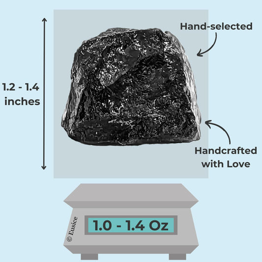 Obsidian Rough Raw Natural Stone Chakra Crystals 2 pcs Reiki Healing