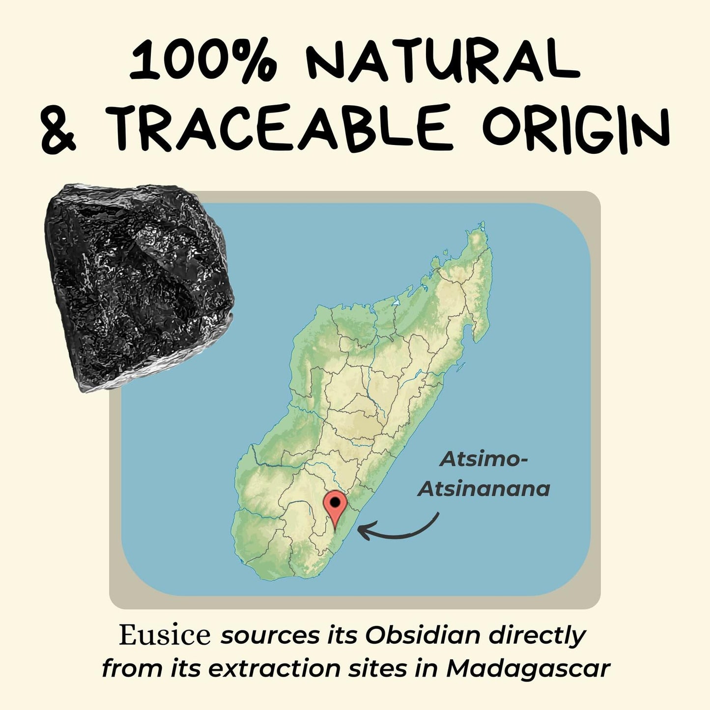 Obsidian Rough Raw Natural Stone Chakra Crystals 2 pcs Reiki Healing