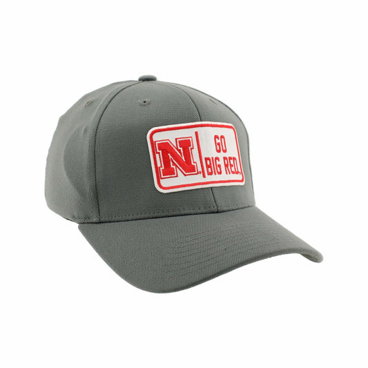 ZHATS Men's NCAA Officially Licensed Fitted Hat ZH Patch Gray Size L