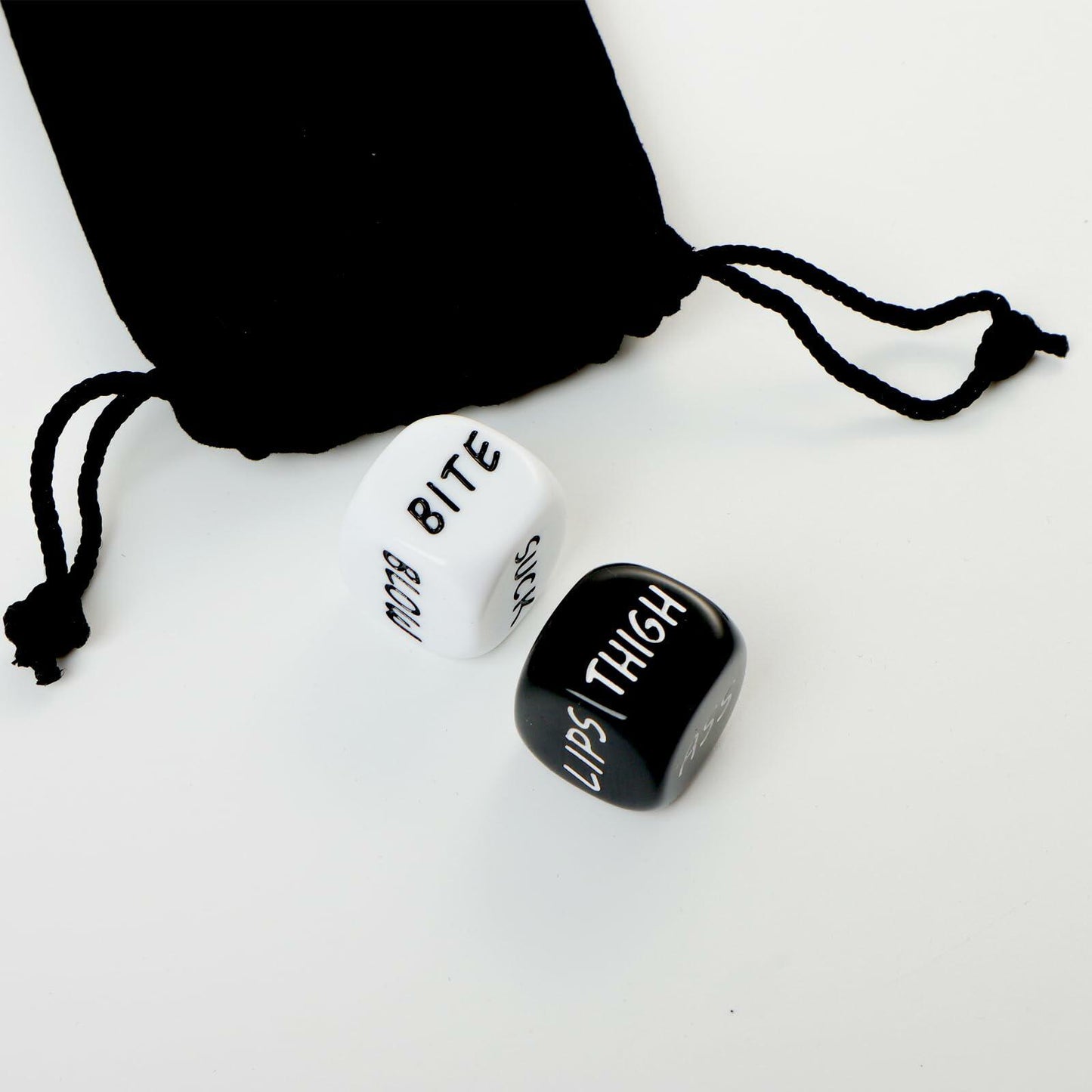Romantic Naughty Dice Set Couples Game 36 Ways Black+White Anniversary Gift