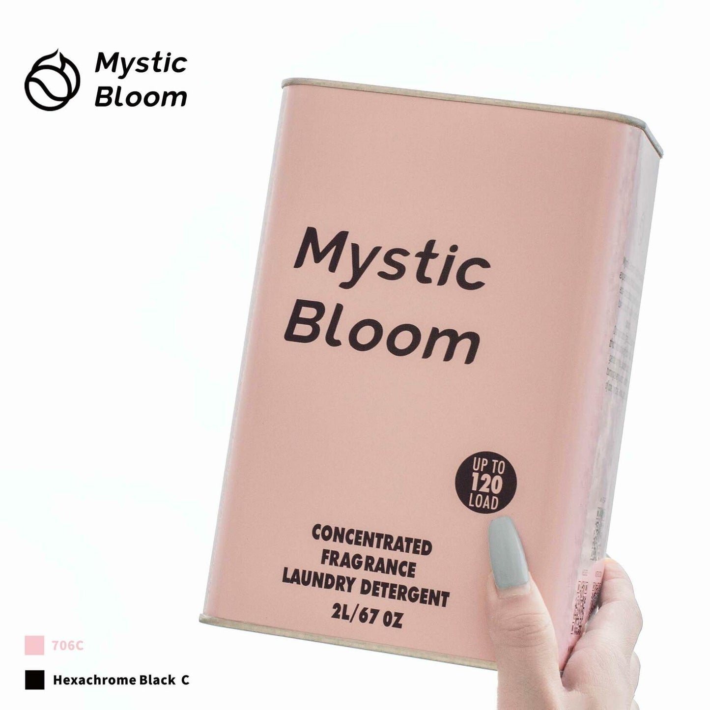 MysticBloom High Efficiency Liquid Laundry Detergent Golden Mirage Eco-Friendly