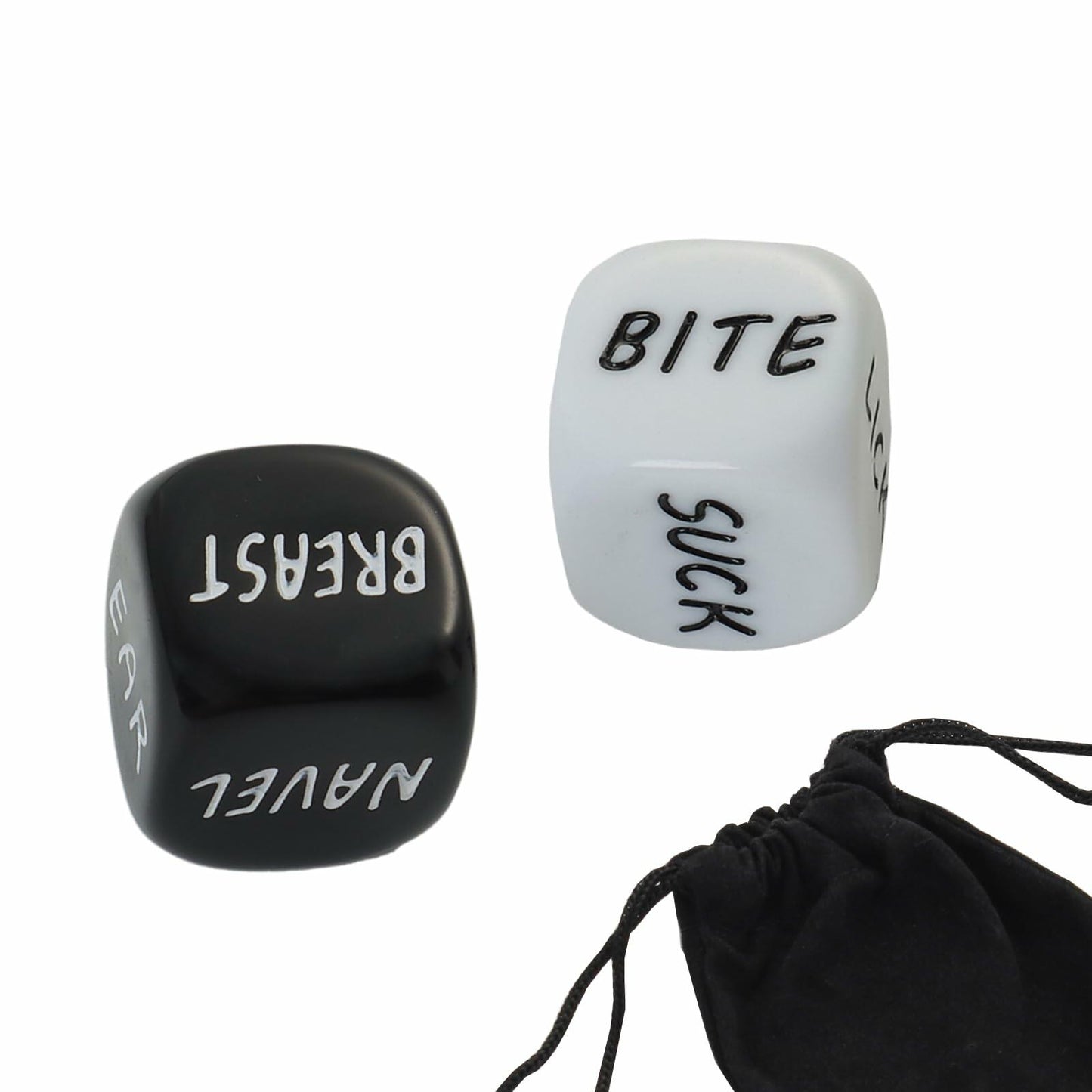 Romantic Naughty Dice Set Couples Game 36 Ways Black+White Anniversary Gift