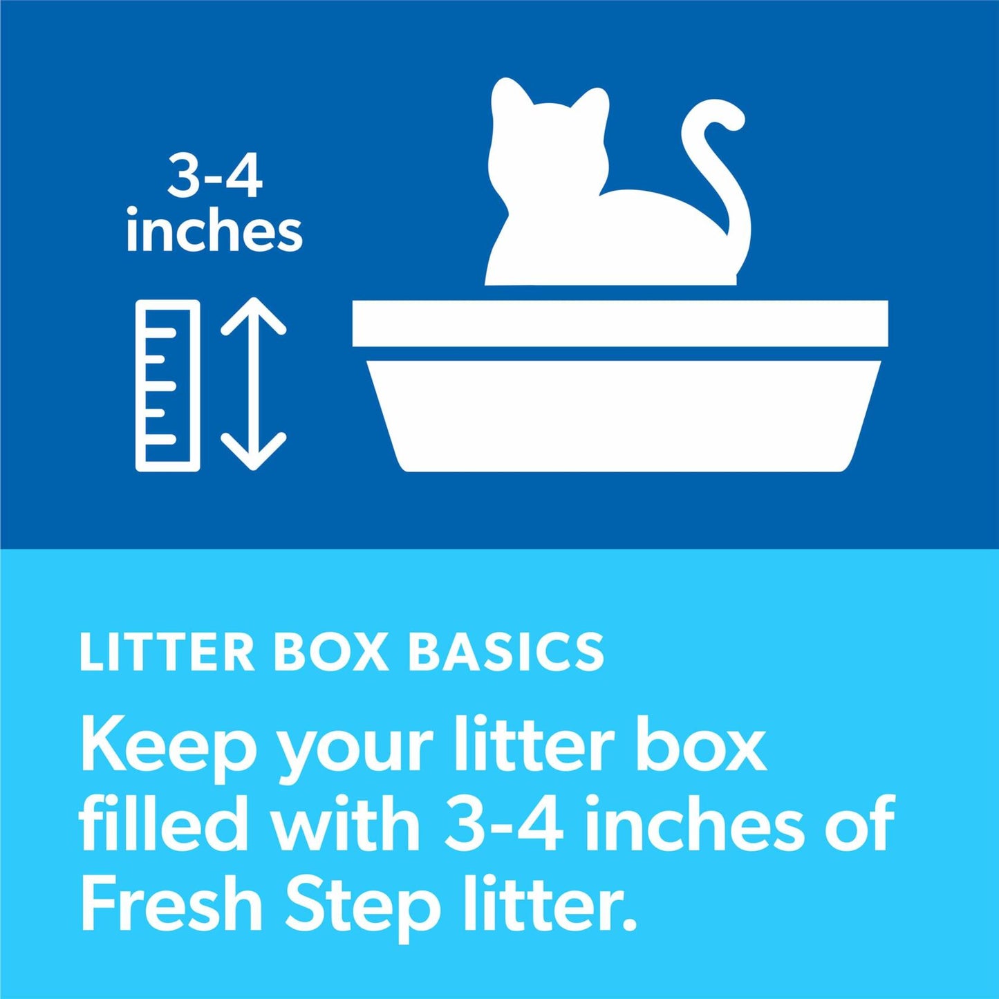 Fresh Step Simply Unscented Clumping Cat Litter with Activated Charcoal 14 lb