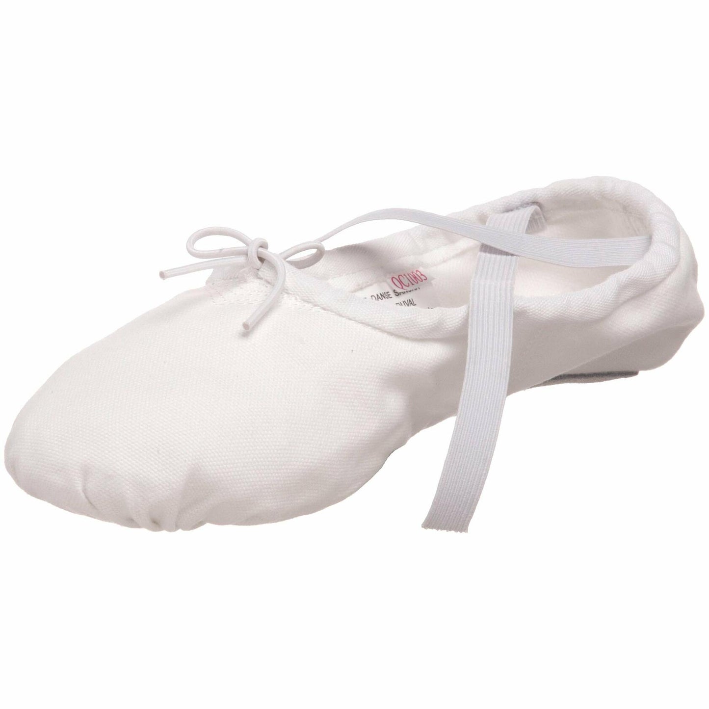 Sansha Pro 1 Canvas Ballet Slipper White Size 12 M