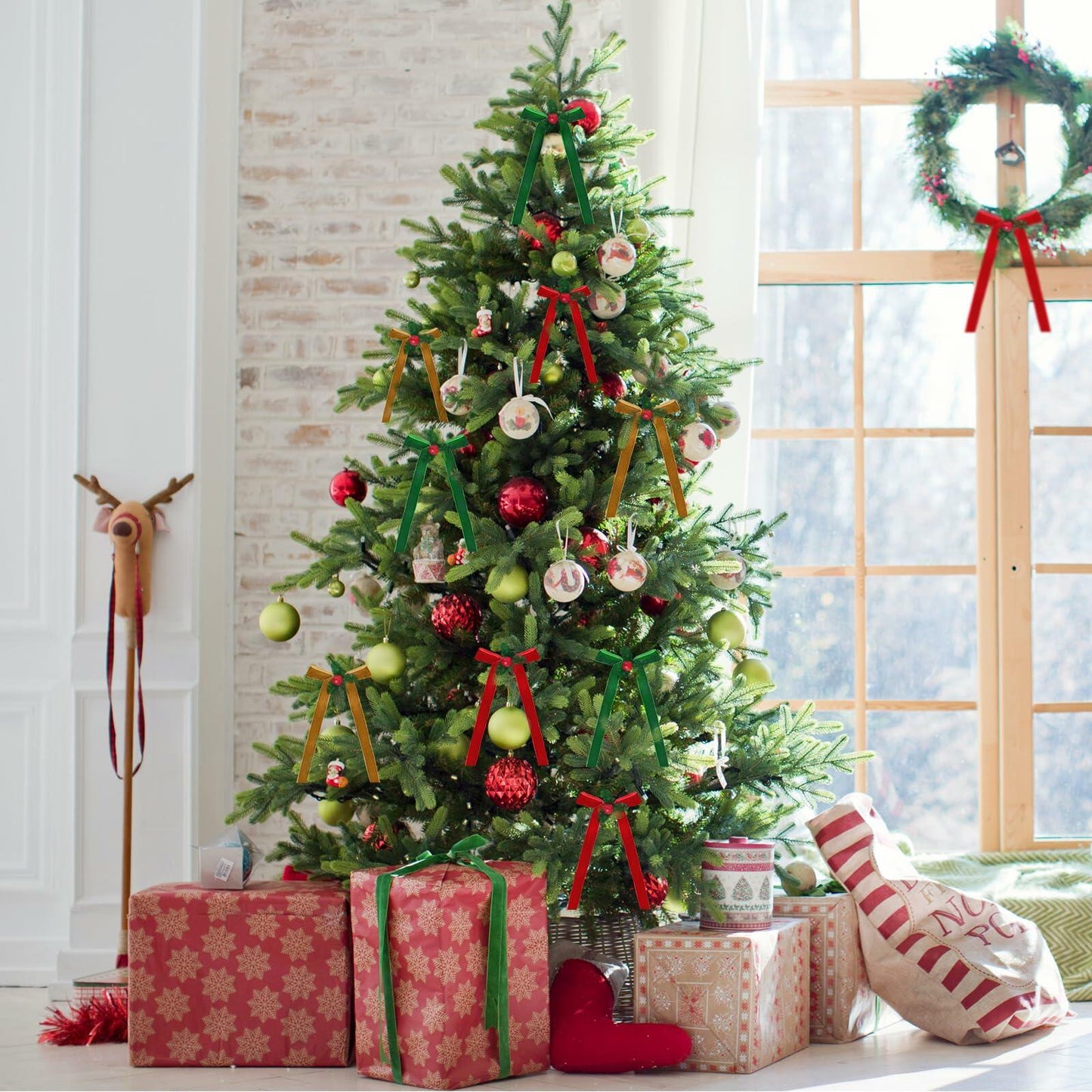 HimBen Black Velvet Ribbon 3/8in 10 Yards Vintage Craft Gift Wrapping