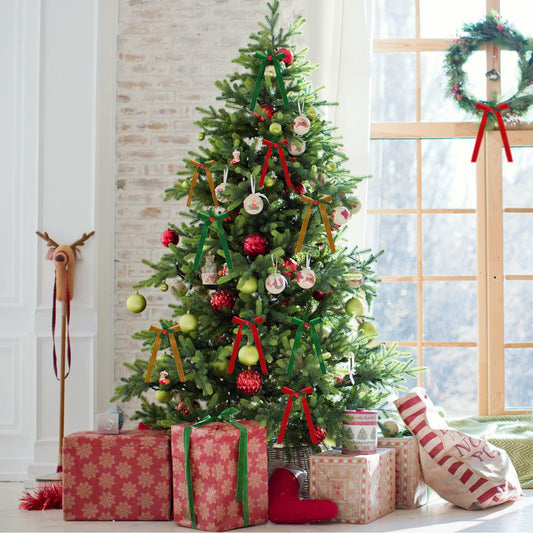 HimBen Black Velvet Ribbon 3/8in 10 Yards Vintage Craft Gift Wrapping