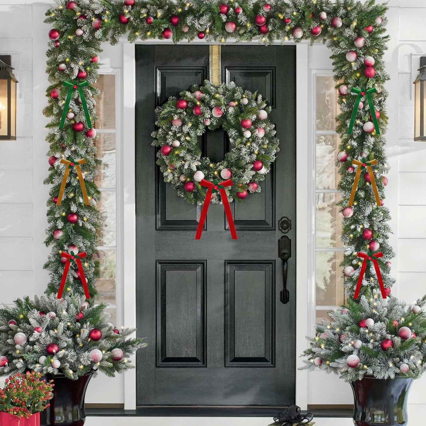 HimBen Black Velvet Ribbon 3/8in 10 Yards Vintage Craft Gift Wrapping