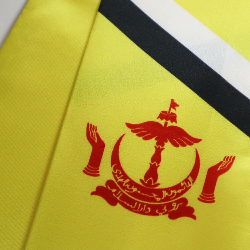 SNUWITH Brunei Flag Graduation Sash Double Sided 180x13cm