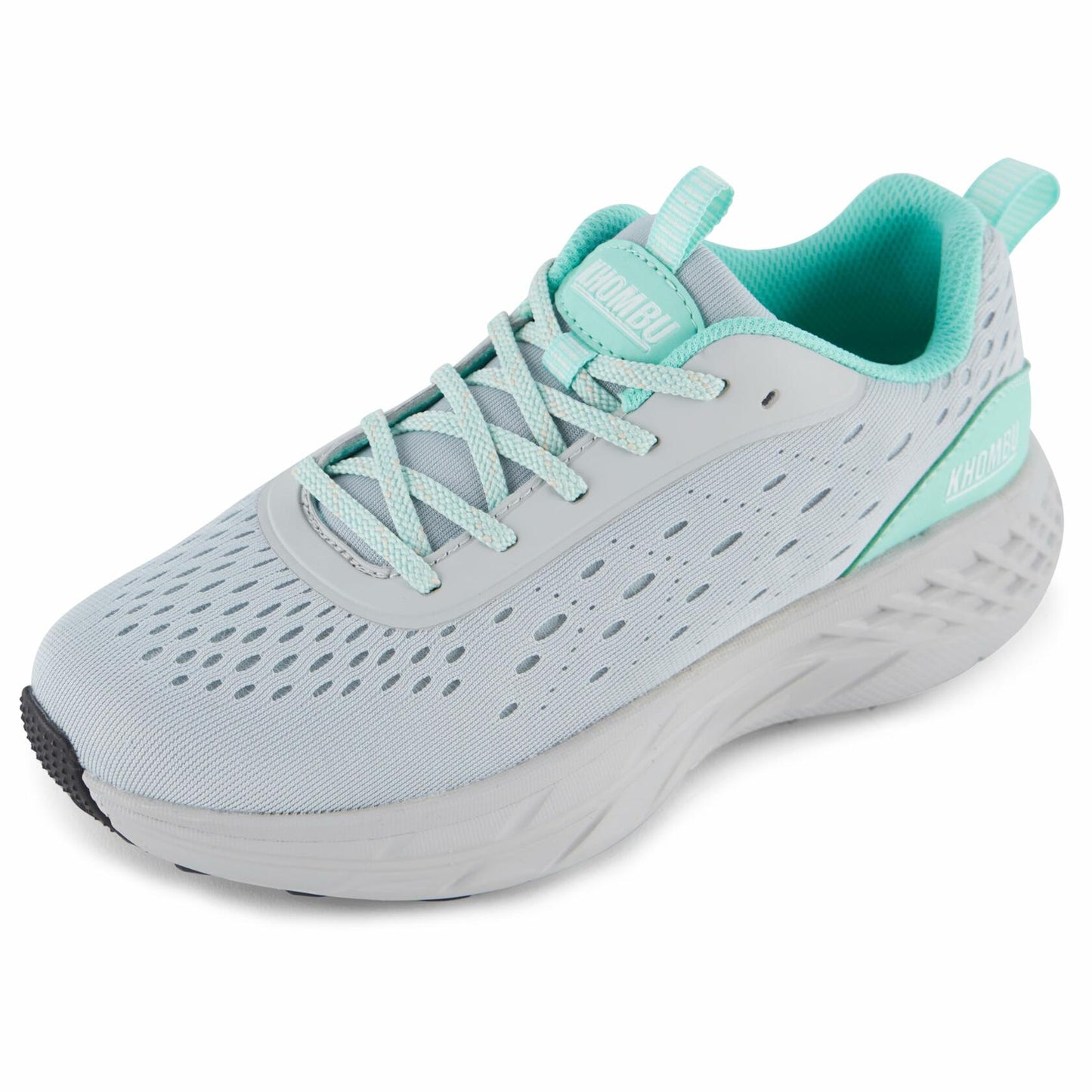 Khombu Women's Cohos Sneaker Grey Mint Size 7.5