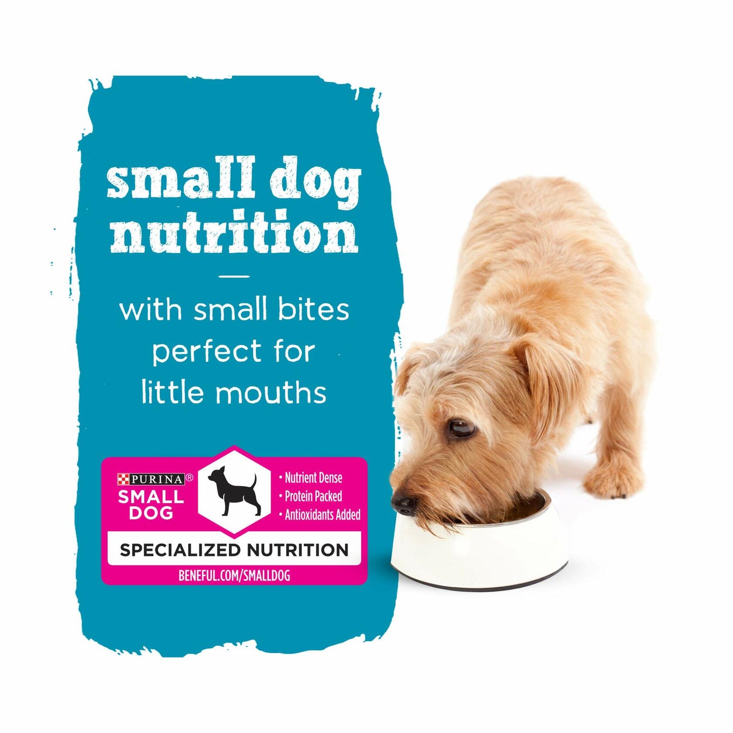 BestBy03/25 Purina Beneful Small Breed Wet Dog Food Variety Pack 30x3oz