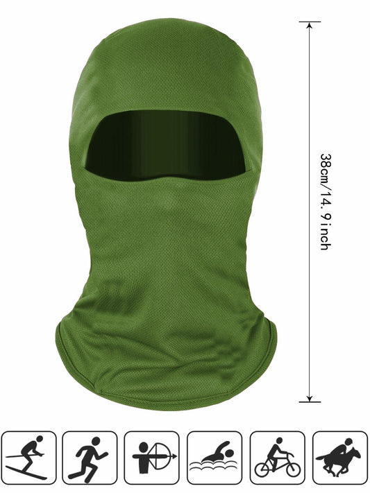 Blulu 3 Pieces Ski Mask Balaclava Full Face Winter Camo Windproof Medium