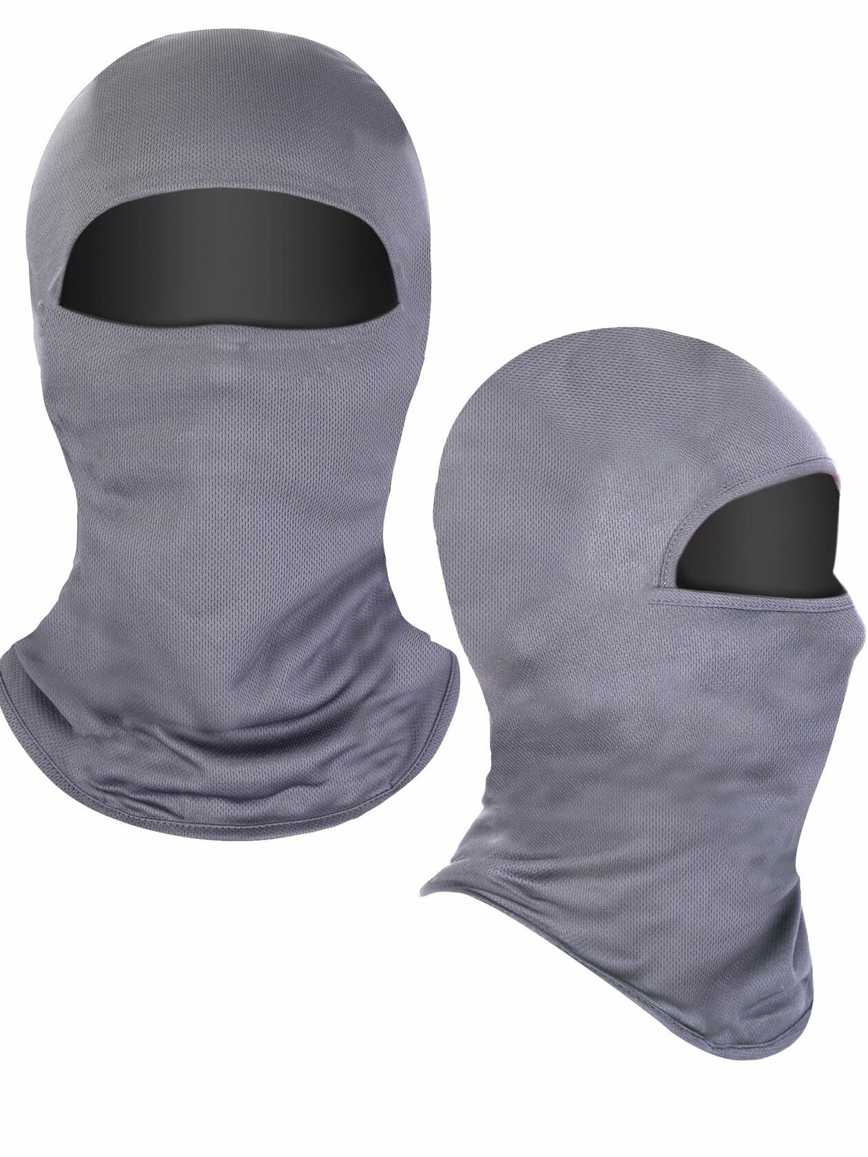 Blulu 3 Pieces Ski Mask Balaclava Full Face Winter Camo Windproof Medium