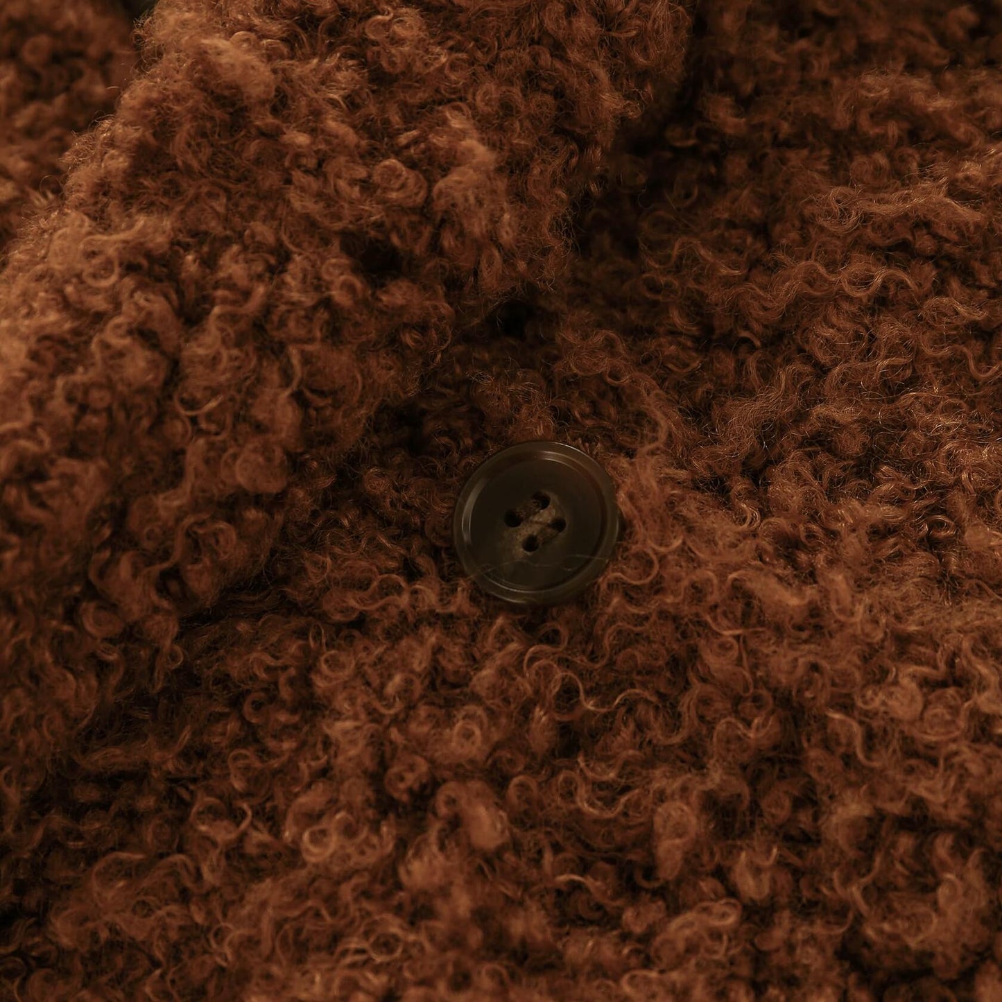 Amazhiyu Womens Faux Fur Waistcoat Vest with Pockets Sleeveless Brown Size XL