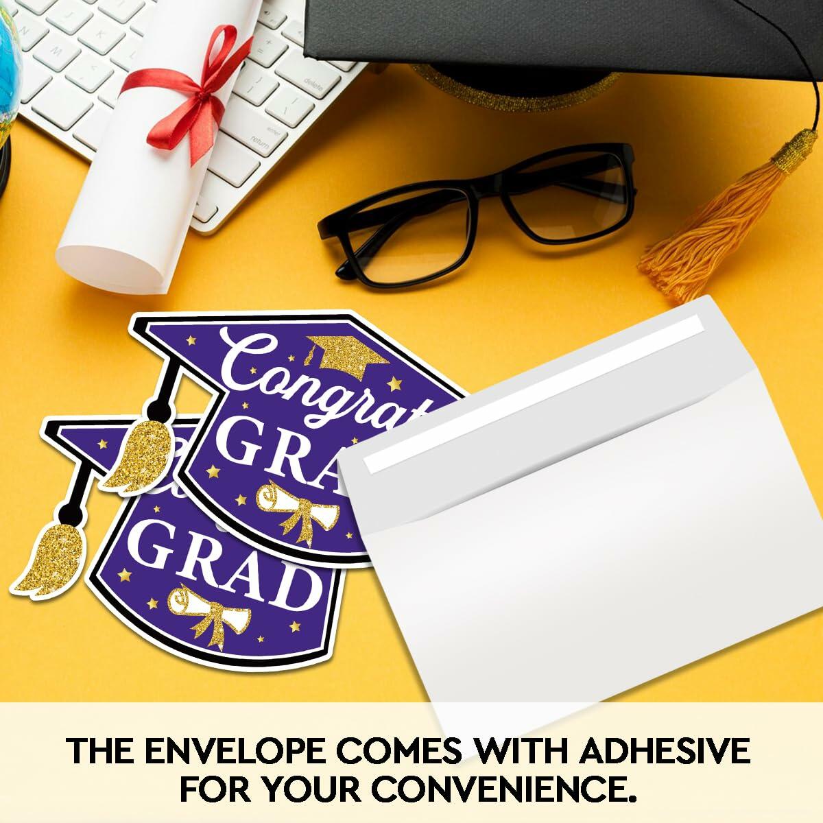 SHIEL-EVEN Graduation Invitation Cards with Envelope, 20 Count Party Decor