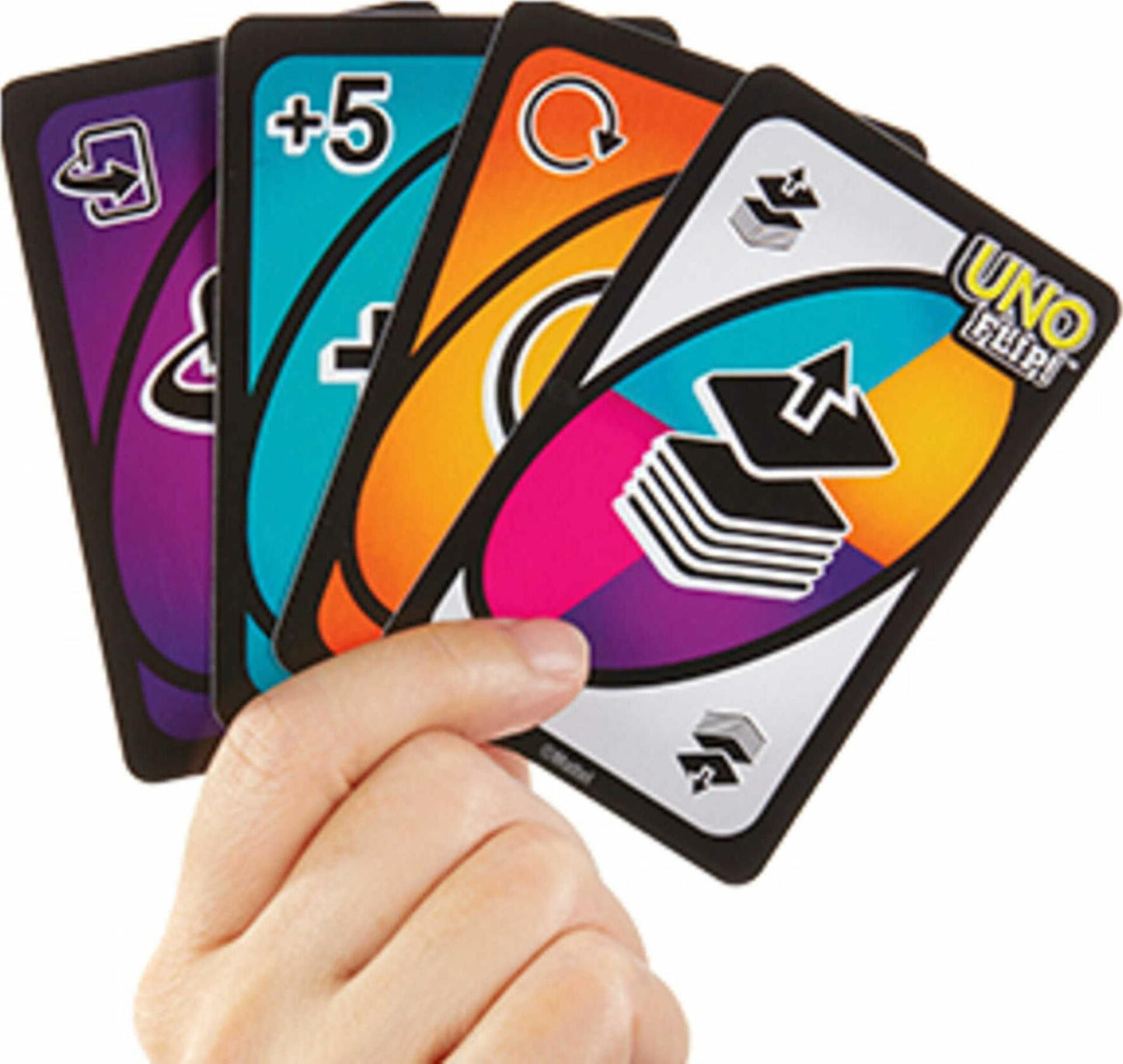 Mattel UNO FLIP! Family Card Game 112 Cards Sturdy Storage Tin Ages 7+