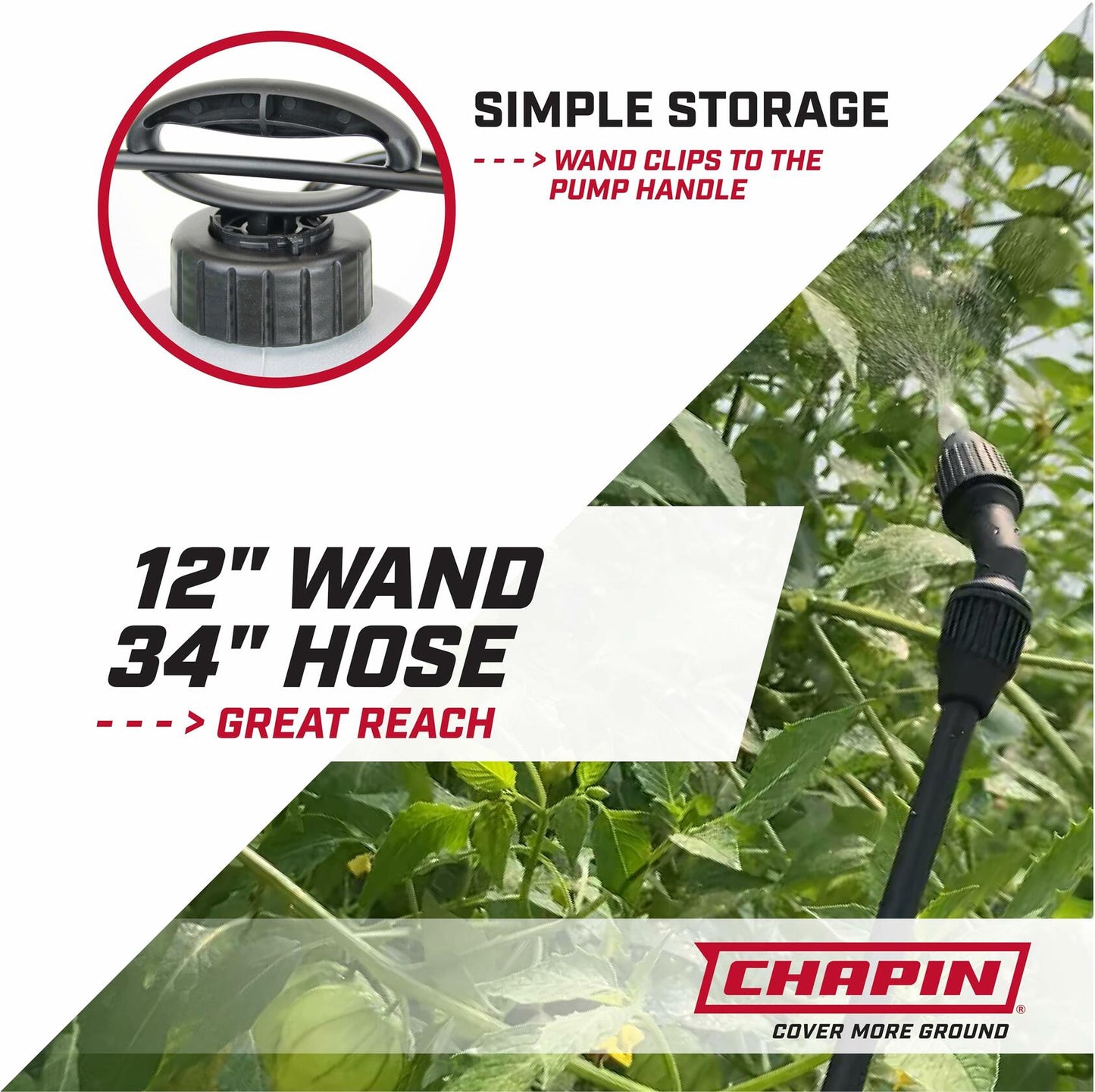 Chapin International 16109 1-Gallon Lawn Garden Pump Sprayer 2-Pack White
