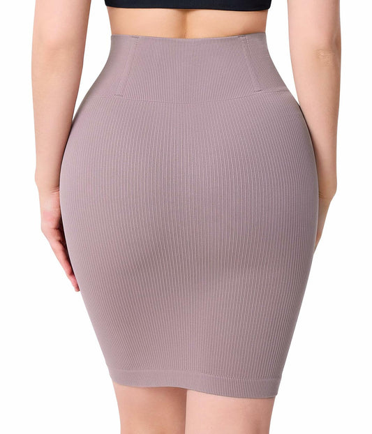 BRABIC Purple Brown High Waisted Knee Length Bodycon Skirt Size Medium