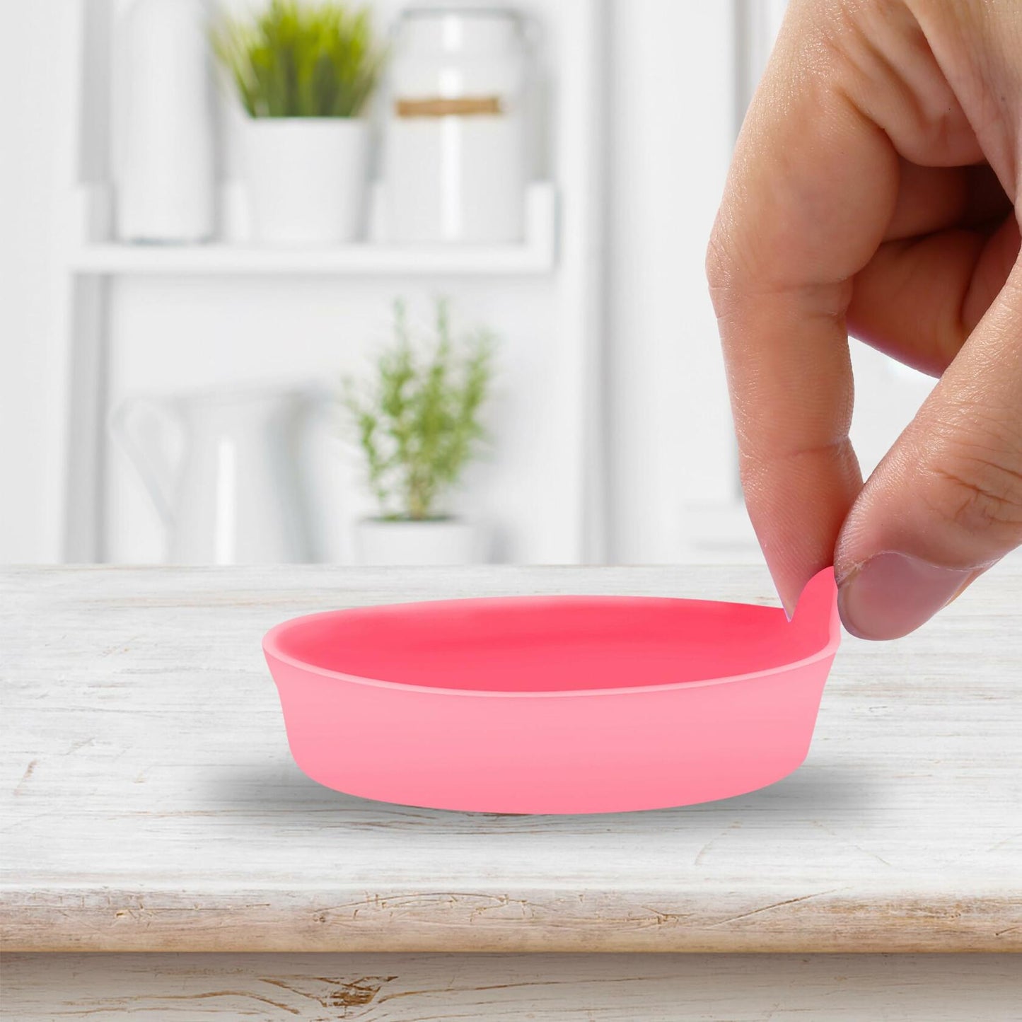 Toiyason Car Cup Coaster Universal Spill Holder Bling Rhinestone Pink 2 Pack