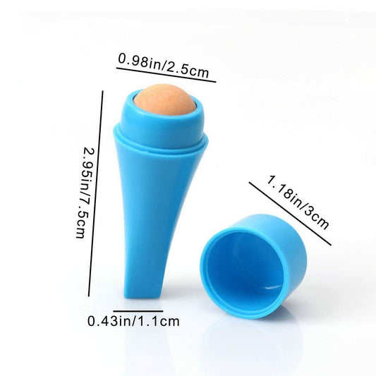 YIKEXIAOSHULIN Volcanic Stone Oil Absorbing Face Roller Natural Reusable