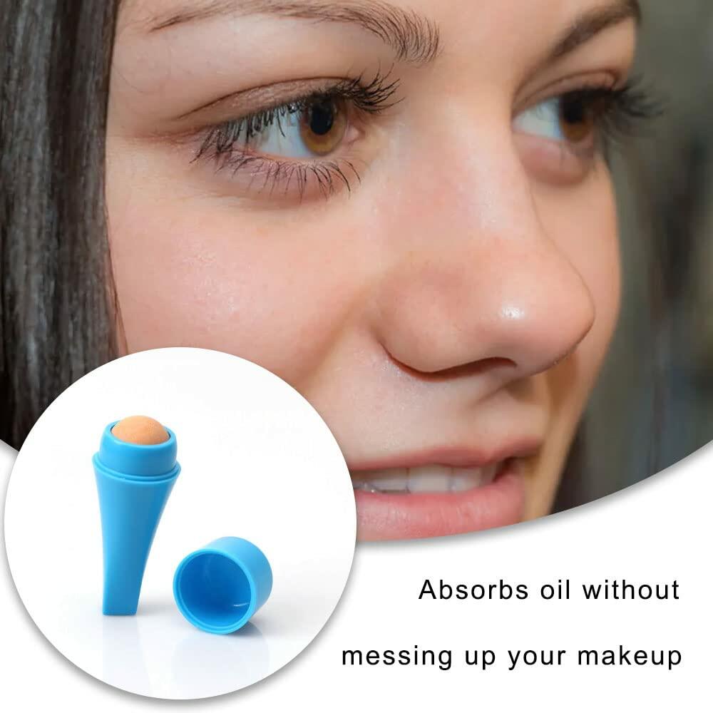 YIKEXIAOSHULIN Volcanic Stone Oil Absorbing Face Roller Natural Reusable
